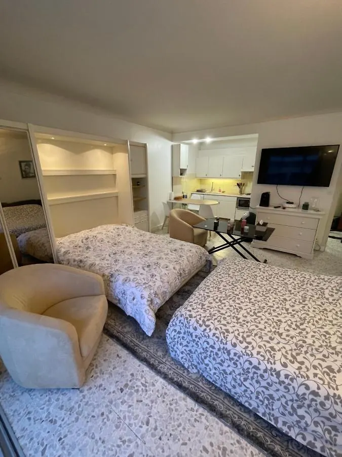 칸느 Cool Appart Sur Croisette Palm Beach 아파트 프랑스